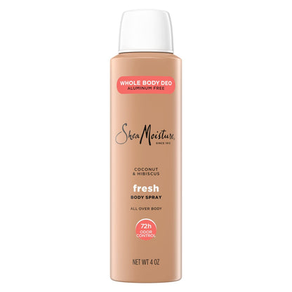 SheaMoisture Ganzkörper-Deodorant Spray Fresh 72h Geruchskontrolle Ohne Aluminium 118 ml