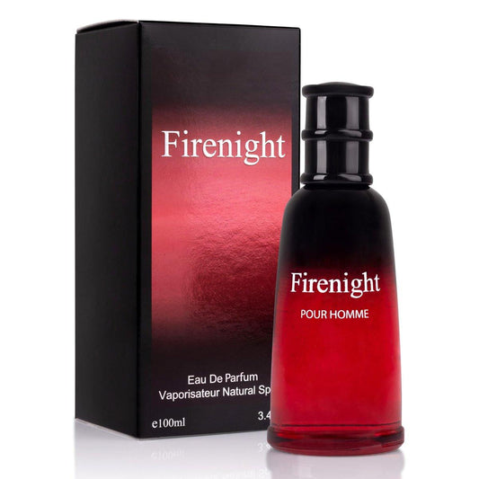 Firenight for Men Eau De Parfum 100ml – Zitrus-Cologne mit Noten von Muskatblüte, Lavendel & Zedernholz für Tag & Nacht