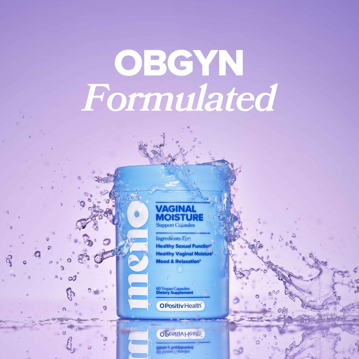 MENO Vaginale Feuchtigkeitskapseln – Gynäkologisch entwickelt für gesunde Feuchtigkeit, Stimmung & Entspannung – Hormonfrei mit Maca-Wurzel & Bockshornkleesamen-Extrakt – 30 Portionen