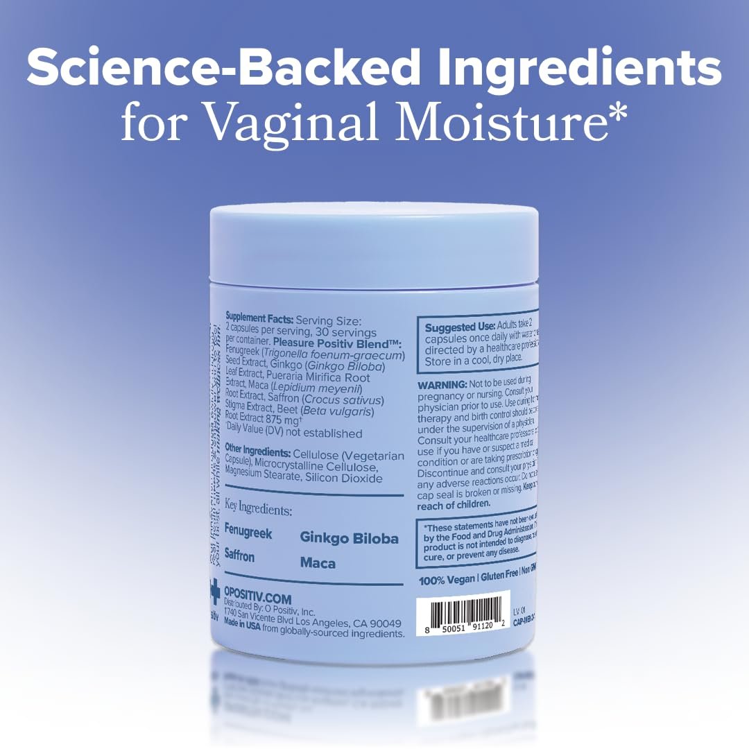 MENO Vaginale Feuchtigkeitskapseln – Gynäkologisch entwickelt für gesunde Feuchtigkeit, Stimmung & Entspannung – Hormonfrei mit Maca-Wurzel & Bockshornkleesamen-Extrakt – 30 Portionen