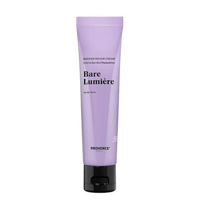 Provence Beauty BARE LUMIÈRE Hautbarriere-Reparaturcreme – 5-in-1 Gesichtsfeuchtigkeitscreme mit Ectoin, verkapselten Probiotika & Aloe Vera – Hydratisiert, macht die Haut geschmeidig, verleiht Glow & stärkt die Haut – 60 ml