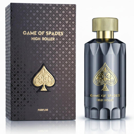 Jo Milano Game of Spades High Roller Parfum Spray 100ml – Warm, Citrus, Oud & Patchouli Unisex Duft