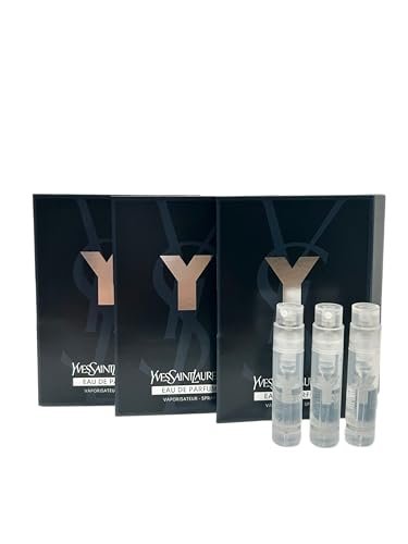 Yves Saint Laurent Y Eau de Parfum Probe-Set – 3 x 1,2 ml / 0,04 fl oz – Herrenduft