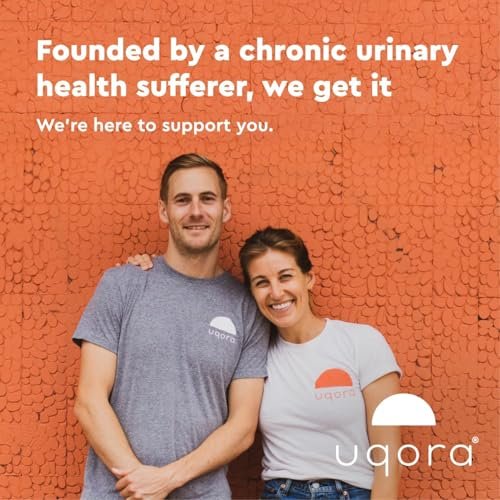 Uqora Flush – Harnweg* mit D-Mannose, Vitamin C, Vitamin B6, Kalium, Magnesium & Calcium – Glutenfrei & Vegan – Pink Lemonade Geschmack – 10 Beutel (1 Packung)