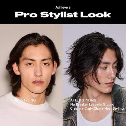 Sebastian Professional No Breaker Bonding & Styling Leave-In Creme – Intensive Haarcreme mit Hitzeschutz, 72h Frizz-Kontrolle, flexibler Halt, 145 ml