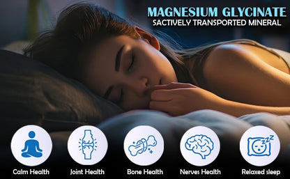 Chelamax Magnesium Glycinat – 100% cheliertes Magnesium aus dem Toten Meer, für Schlaf, Muskelkrämpfe & Knochengesundheit, 90 Kapseln, hergestellt in den USA, 3rd Party getestet, schwermetallfrei