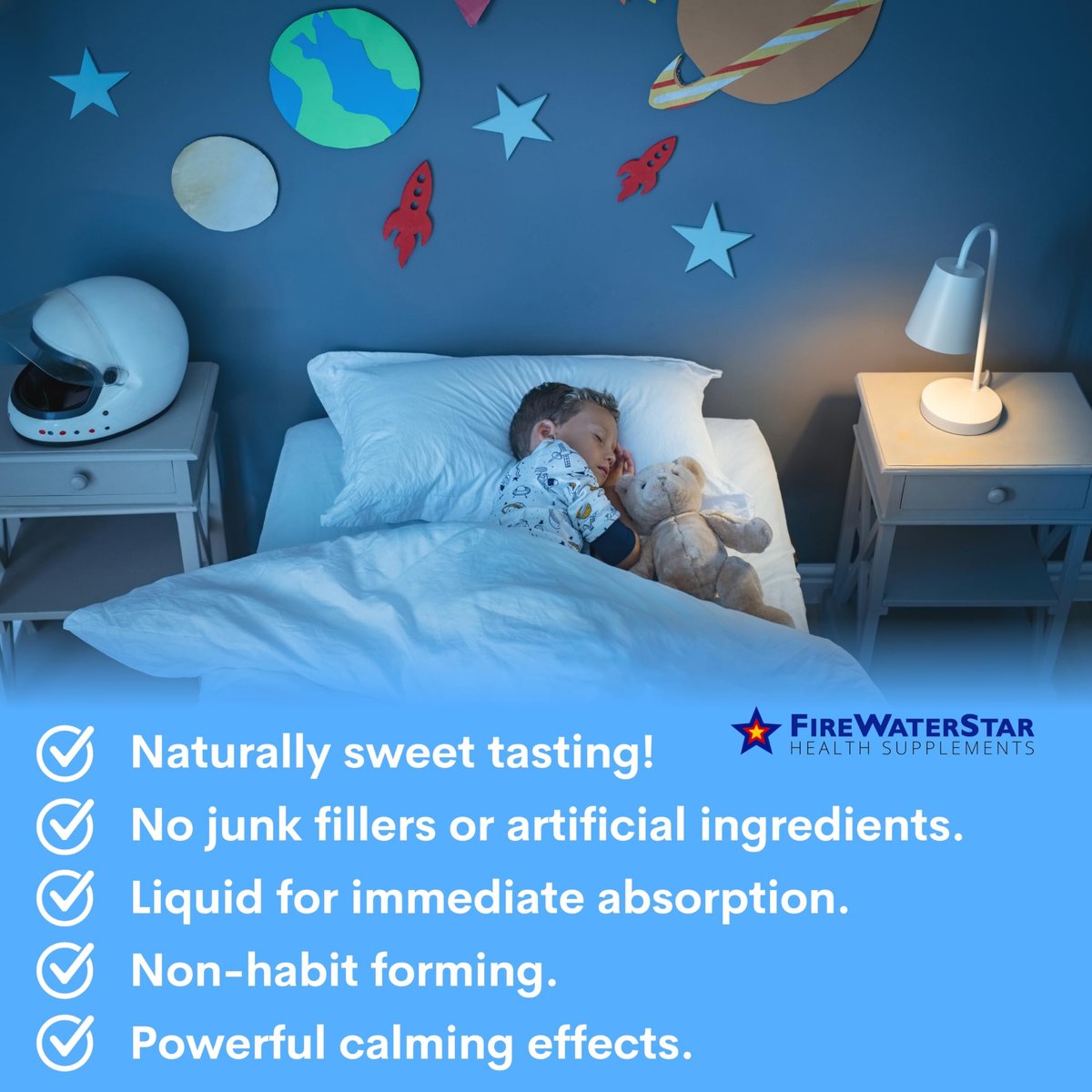 FWS Sleepy – Flüssiges Melatonin mit Magnesium & L-Theanin – Natürliche Schlafhilfe für Erwachsene, Jugendliche & Kinder