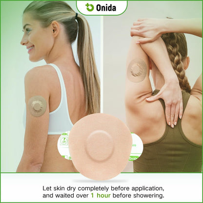 Onida Dexcom G7 Klebepflaster 20 Stück, wasserdichte Overpatches für G7 & Stelo Flexibler CGM-Kleber, vorgeschnittene medizinische Klebepflaster, kontinuierlicher Glukosemonitor-Sensorabdeckung