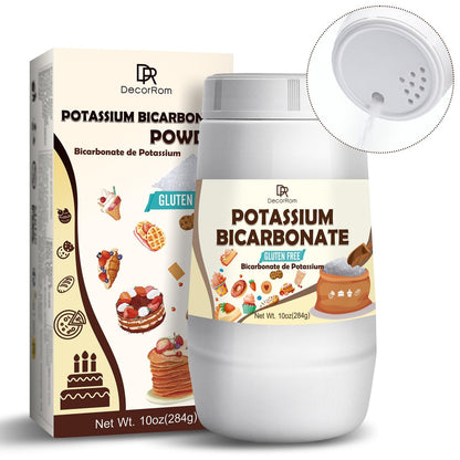 Kaliumbicarbonat 10oz – 100 % reines Kaliumbicarbonat-Pulver für Pflanzen, Kuchen, Weinherstellung, Backtriebmittel – Lebensmittelqualität, Backtriebmittel für Kekse, Snacks