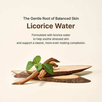 ACWELL Licorice pH Balancing Toner Pads – Vegane, doppelseitige Baumwollpads für empfindliche & zu Akne neigende Haut, Aufhellung dunkler Flecken & Porenpflege, 70 Pads (160 ml)