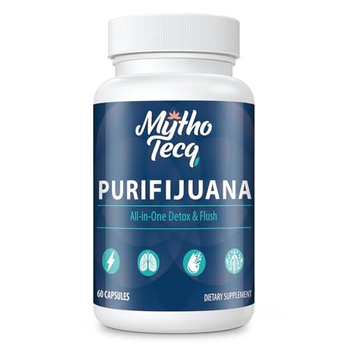 MythoTecq 90.000 MG Detox & Cleanse – Körperentgiftung für Männer & Frauen – Natürliche Kräuterformel für Leber, Nieren, Verdauung & Stimmung – 60 Kapseln