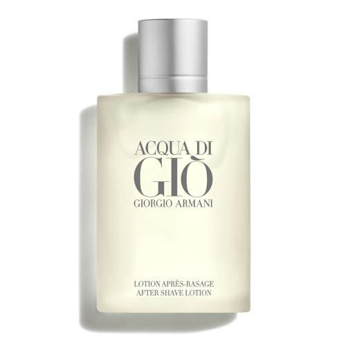 Armani Beauty Acqua di Gio After Shave – Herrenparfüm mit Bergamotte, Jasmin, weißem Moschus, Patschuli & Zedernholz – 100 ml