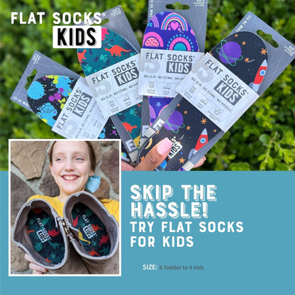 FLAT SOCKS No Show Socken – Rutschfeste Schuh-Einlegesohlen für Herren und Damen – Waschbar, Geruchsneutral – Pink Peony, Small