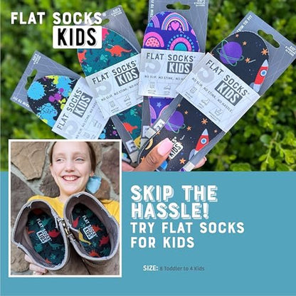 FLAT SOCKS No Show Socken – Rutschfeste Schuh-Einlegesohlen für Herren und Damen – Waschbar, Geruchsneutral – Pink Peony, Small