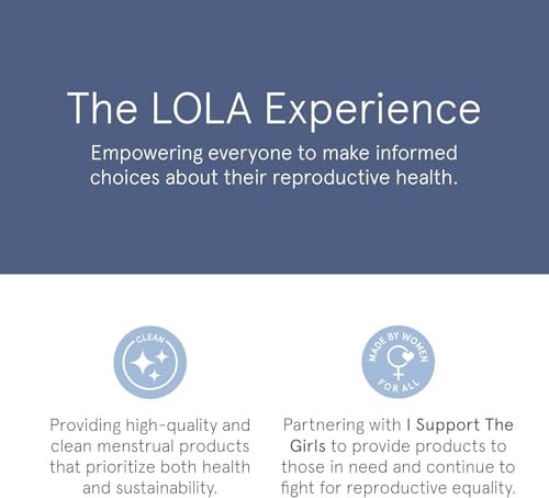 LOLA Light Bio-Baumwoll-Tampons, 32 Stück – Leichte, ungiftige Tampons für die Periode, zertifizierte Damenhygiene-Produkte