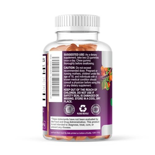 CoQ10 Gummis für Erwachsene - Coenzym Q10 100mg pro Portion - 3-fache Stärke, hochabsorbierendes Antioxidans zur Unterstützung der Herzgesundheit & Energieproduktion - Co Q10 (Coq 10) Nahrungsergänzungsmittel - 120 Gummis