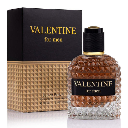 URBAN COLLECTION Valentine for Men Eau de Parfum – Holzig, Outdoor, Kaffee & Schokolade – 100 ml