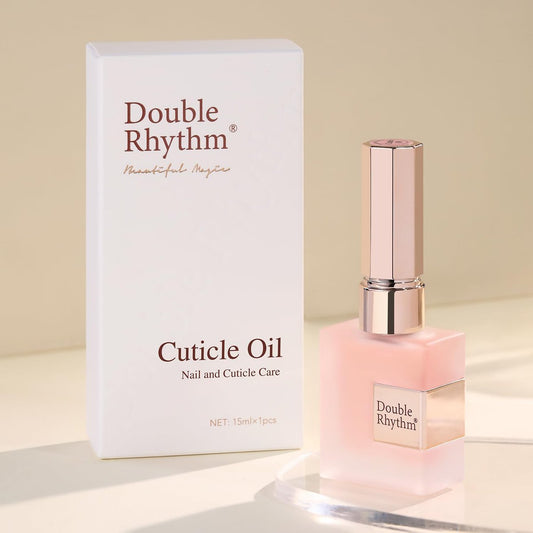 Double Rhythm Natürliches Nagelhautöl – Revitalisierendes Cuticle Oil für starke Nägel (0,5 Fl Oz)