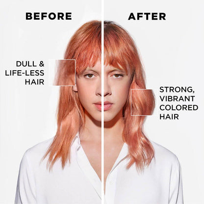 Kérastase Chroma Absolue Chroma Respect Shampoo Nachfüllbeutel – Farbschutz & Feuchtigkeit für sensibilisiertes oder geschädigtes coloriertes Haar (fein bis mittel) mit Glycerin & Hyaluronsäure, 500 ml