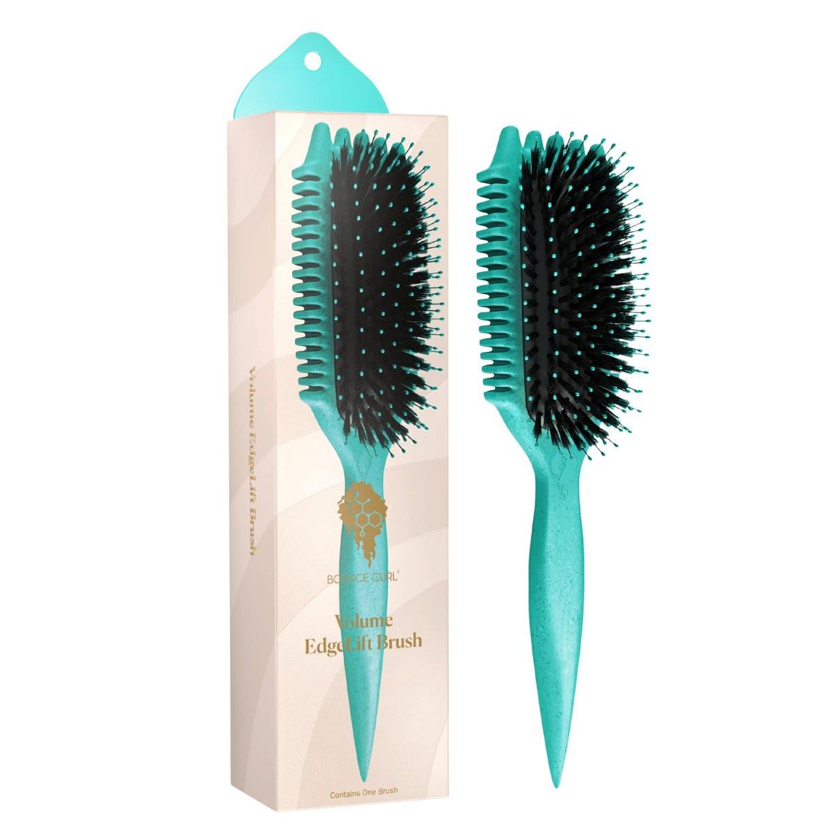 Bounce Curl Volume EdgeLift Bürste – 5-in-1 Tool für voluminöse Wellen, Locken und Coils – Teal