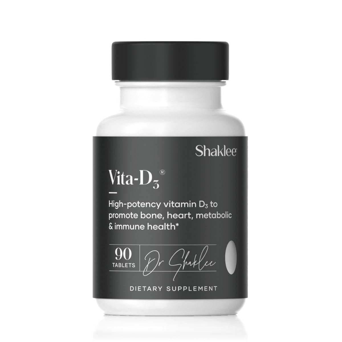 Shaklee Vita-D3® 2.000 IE – Hochdosiertes Vitamin D3 für Knochen-, Herz- und Immunsystem-Gesundheit | Fördert Kalziumaufnahme und allgemeines Wohlbefinden | 1 Tablette täglich – 90 Tabletten