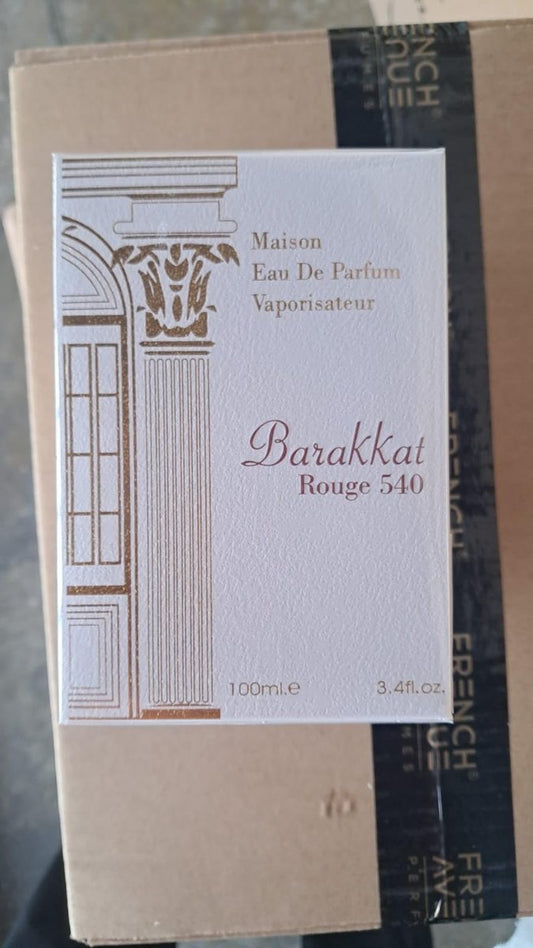 Fragrance World B-Rouge EDP Unisex 3.4 Fl Oz – Das neue Barakkat Rouge
