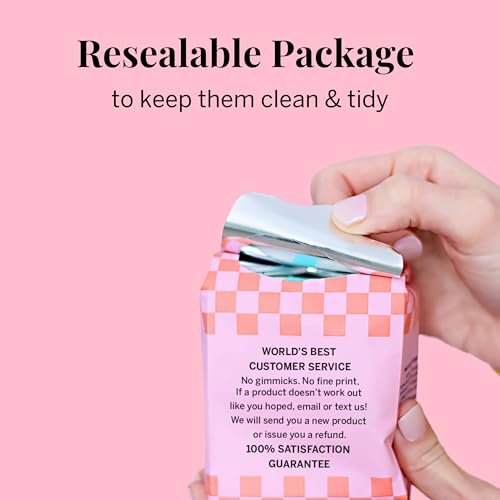 Pixie Bio-Baumwolle Ultra Dünne Mini Slipeinlagen für Teenager – mit Flügeln – leichte Saugfähigkeit – hypoallergen, unparfümiert & biologisch abbaubar – FSA-berechtigt – 64 Stück