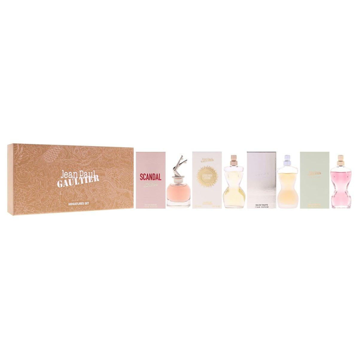 Jean Paul Gaultier Miniaturen Set Damen – 4-teiliges Mini-Geschenkset