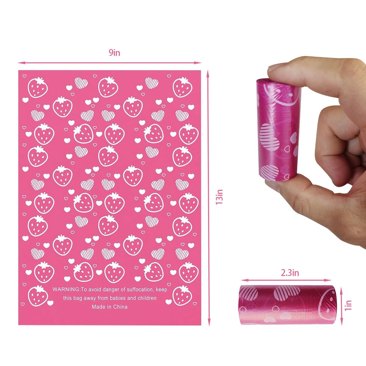 150 Stück Damenbinden-Entsorgungsbeutel, Hygiene-Entsorgungsbeutel für Damen, für Tampons, Slipeinlagen und Binden