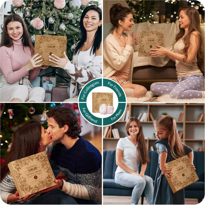 WarmEmbrace Duftkerzen Set mit 9 Stück – langanhaltende Sojawachs-Kerzen als Geschenk für Frauen zu Geburtstag oder Valentinstag