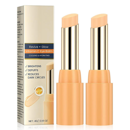 Tbexem Revive Glow Vitamin C Augencreme – Hydratisierende Augenpflege gegen dunkle Augenringe und Schwellungen (2er-Pack)