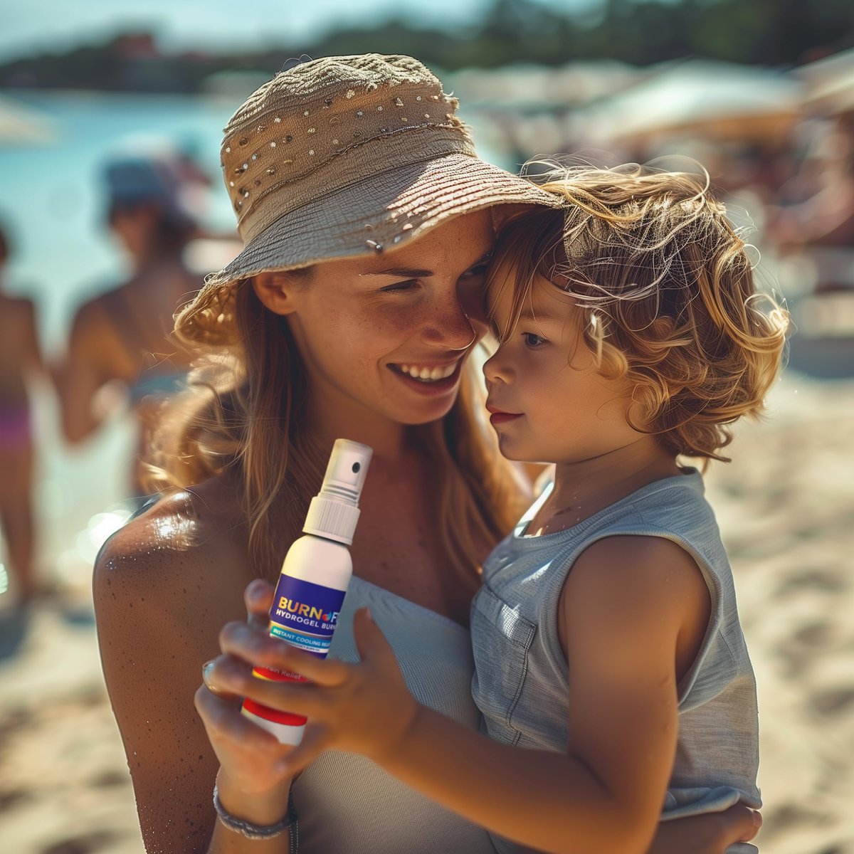 BurnFix® Hydrogel Brandspray – 120 ml Sofortige Kühlung bei Verbrennungen 1. & 2. Grades, Sonnenbrand & Verbrühungen | Arztempfohlene feuchtigkeitsspendende Erste-Hilfe für Kinder & Erwachsene