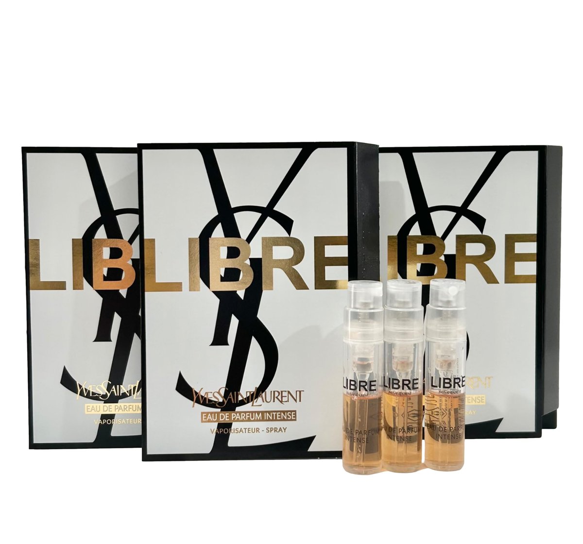 Yves Saint Laurent YSL Libre EDP INTENSE Probe Damenparfüm 1,2 ml / 0,04 oz - 3er-Set
