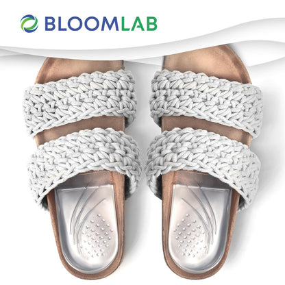 Orthopädische Fersenkeil-Einlagen – 3-lagige verstellbare Gel-Einlegesohlen gegen Supination, Pronation, Plattfüße & Fersenschmerzen – Stützende Schuhpolster für Damen & Herren