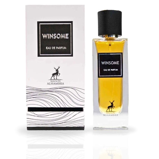 Maison Alhambra Winsome – Frischer, würziger, blumiger Gourmand-Duft – Eau de Parfum für Unisex, 90 ml