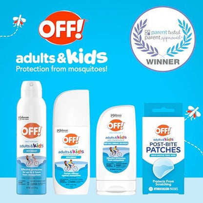 OFF! After-Bite Pflaster für Erwachsene & Kinder, Camping Essentials, Hydrokolloid-Beruhigungspflaster, Latexfrei, 20 Stück