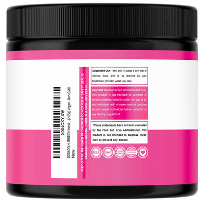 Myo-Inositol & D-Chiro Inositol Pulver (2050 mg pro Portion, ideales 40:1 Verhältnis, 30-Tage-Vorrat) für Hormonbalance der Frau & Eierstockgesundheit – Drittanbieter getestet, vegan & in den USA hergestellt