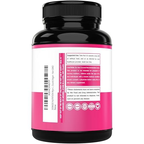 Myo-Inositol & D-Chiro Inositol Supplement für Frauen – 120 Kapseln, 2050 mg pro Portion, ideales 40:1 Verhältnis – Hormonbalance für Frauen – Drittanbieter getestet, vegan & hergestellt in den USA