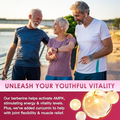 NATURE TARGET Berberin HCL 1200 mg, Berberin-Kapseln mit Ceylon-Zimt & Chrom – Unterstützt Immun-, Magen-Darm- & Verdauungsgesundheit, Non-GMO, 120 Kapseln
