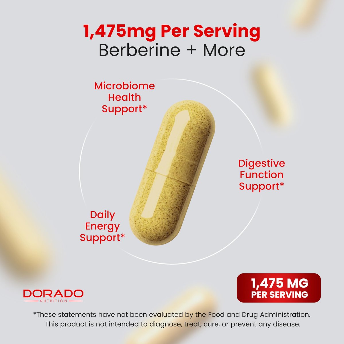 GLP-1 Supplement 14-in-1 Formel – mit Berberin, ACV, Chrom, Ceylon-Zimt, Kurkuma & mehr – unterstützt Darmgesundheit & Stoffwechsel – drittgetestet, vegan & hergestellt in USA