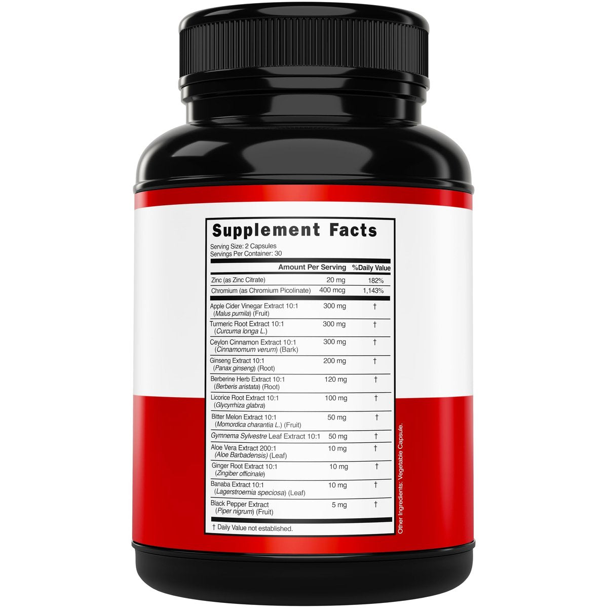 GLP-1 Supplement 14-in-1 Formel – mit Berberin, ACV, Chrom, Ceylon-Zimt, Kurkuma & mehr – unterstützt Darmgesundheit & Stoffwechsel – drittgetestet, vegan & hergestellt in USA