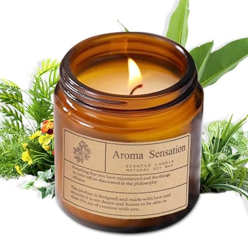 ARCASA Organic Soy Kerzen - Herbstlich duftend, Nebelwald 7oz