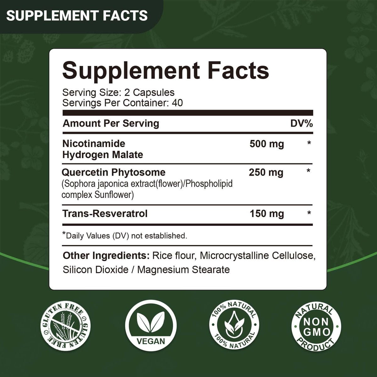 Airboy NAD+ Supplement, Liposomales Nicotinamid-Ribosid 900 mg mit Resveratrol & Quercetin, NMN Alternative, Anti-Aging, Energie, Fokus - 80 Kapseln