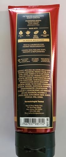 Bath & Body Works Men's Bourbon 3-in-1 Haar-, Gesichts- und Körperwaschgel & Body Creme 2er-Set (16 Fl Oz)