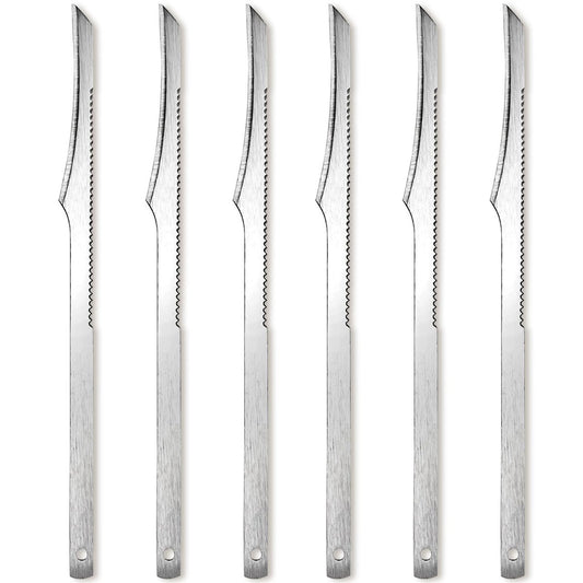 6-teiliges Pediküre-Messer-Set – Professioneller Edelstahl-Fußschaber zur Entfernung abgestorbener Haut und Hornhaut für Männer und Frauen