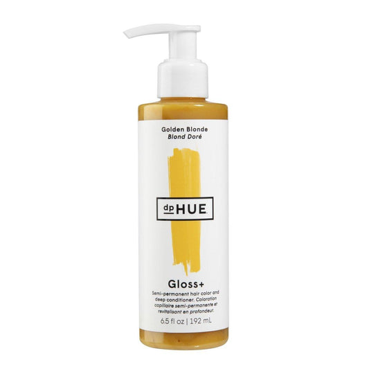 dpHUE Gloss+ Golden Blonde – Haarfarben-Auffrischer für verblassendes und verblasstes Haar – 8–12 Anwendungen pro Flasche – Hält bis zu 8 Wäschen