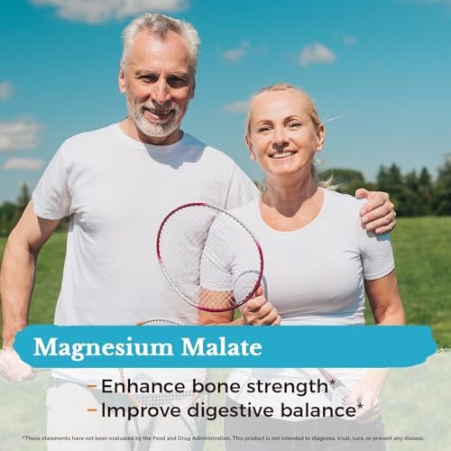 Vitalitown 6-in-1 Magnesium Complex 260mg Pro Portion, Magnesiumglycinat, Citrat, Carbonat, Aspartat, Gluconat & Lactat, Hohe Absorption, Knochen-, Schlaf- & Verdauungsgesundheit, 120 vegane Kapseln