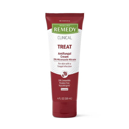 Medline Remedy Antimykotische Creme gegen Fußpilz, 118 ml