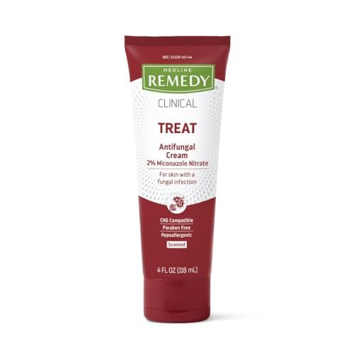 Medline Remedy Antimykotische Creme gegen Fußpilz, 118 ml