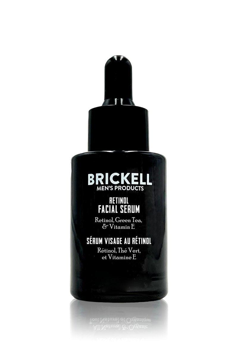Brickell Men's Retinol Hautpflege Serum – Anti-Aging Gesichtsserum für Männer, festigend gegen Linien & Augenringe, tiefenfeuchtigkeitsspendend, 30 ml